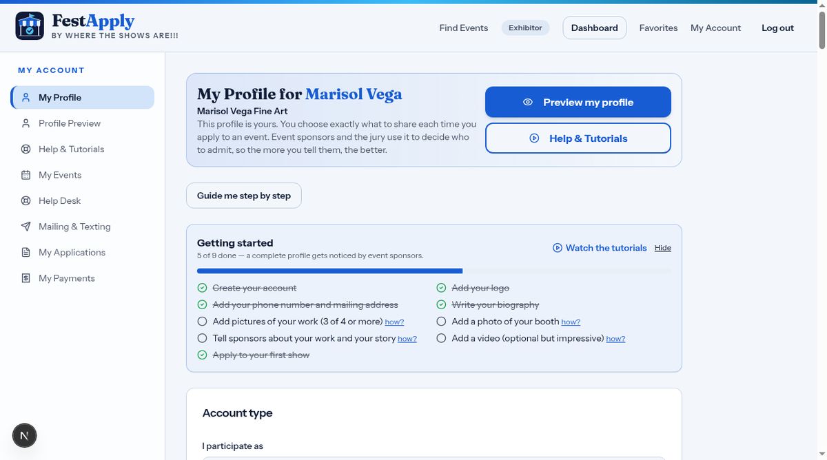 Your profile is your resume