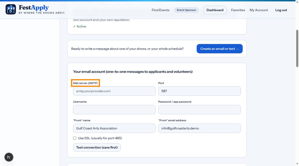Your email server